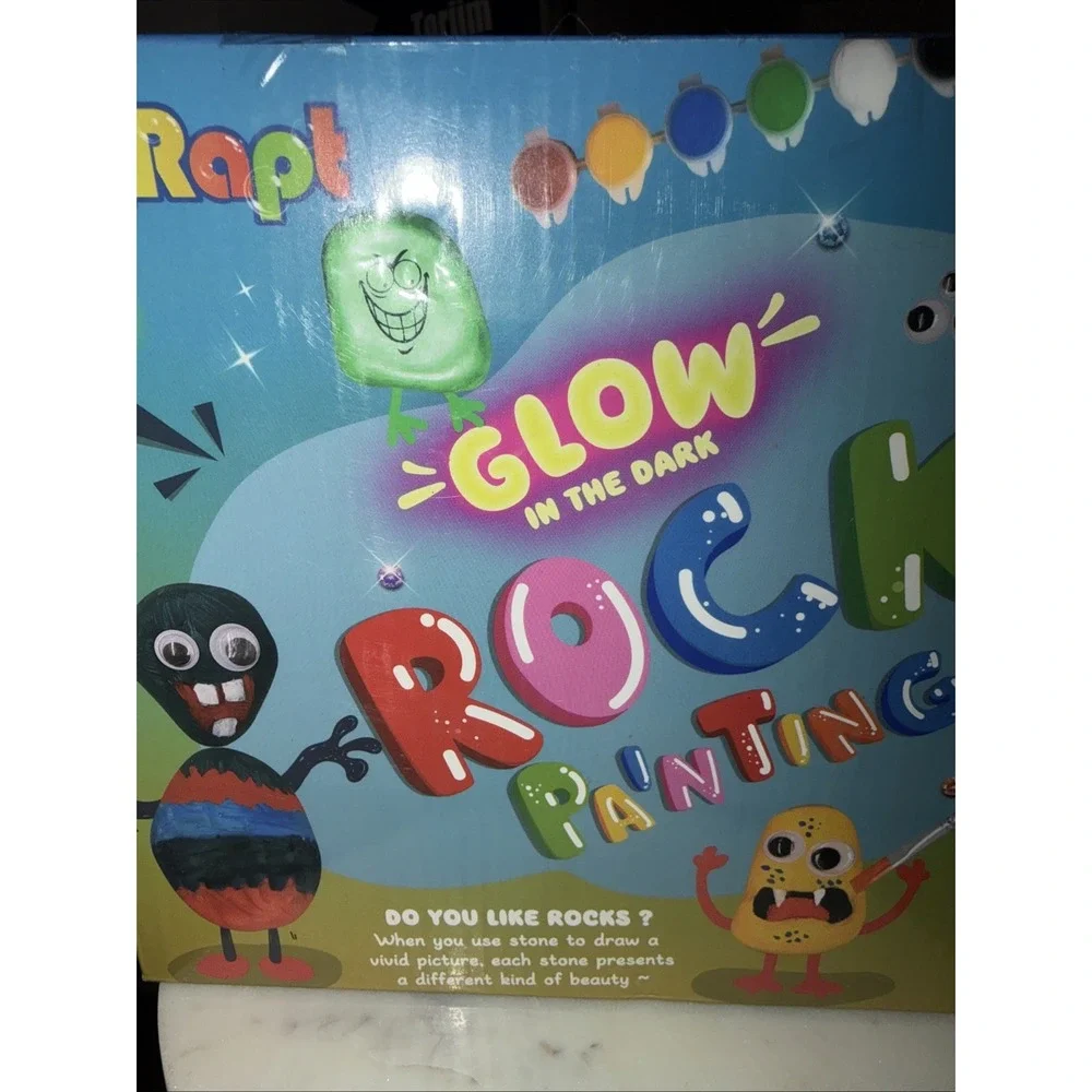 Joyrapt Glow In Dark Rock Painting‎ Kit
